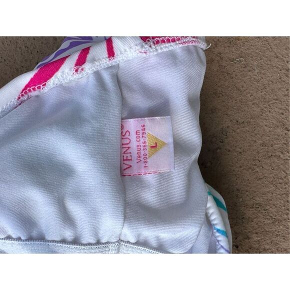 Venus Tankini Top White, Pink, Purple, Blue Size L - Picture 5 of 8